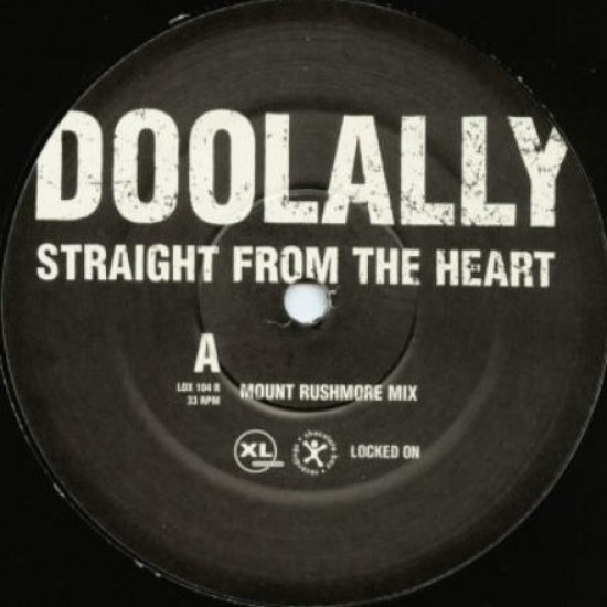 Doolally ‎"Straight From The Heart (Remixes)" (12")