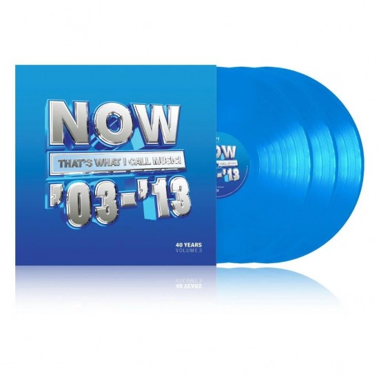 Now That's What I Call 40 Years: Volume 3 2003-2013 (3xLP - TriGatefold - Blue)