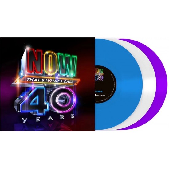 Now That's What I Call 40 Years (3xLP - Blue / White / Violet)