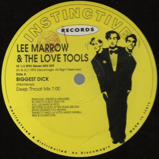 Lee Marrow & The Love Tools "Biggest Dick" (12")