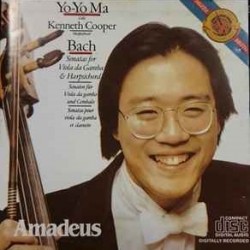 Bach / Yo-Yo Ma, Kenneth Cooper - Sonatas For Viola Da Gamba & Harpsichord (CD)