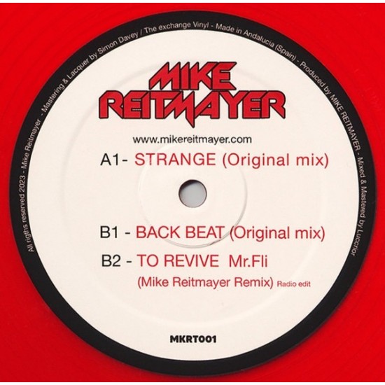 Mike Reitmayer "Strange" (12")