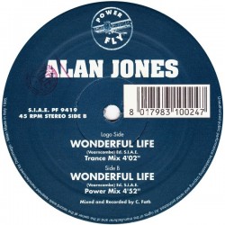 Alan Jones - Wonderful Life (12")  Alan Jones - Wonderful Life (12")