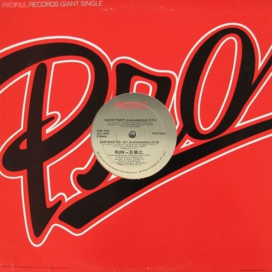 Run-DMC "Hard Times / Jam-Master Jay" (12")