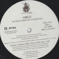 Orgy - Fiction (Dreams In Digital) (12")* Orgy - Fiction (Dreams In Digital) (12")*