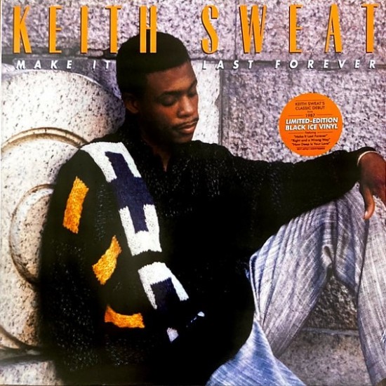 Keith Sweat ‎"Make It Last Forever" (LP - 140g - Limited Edition - Black Ice)