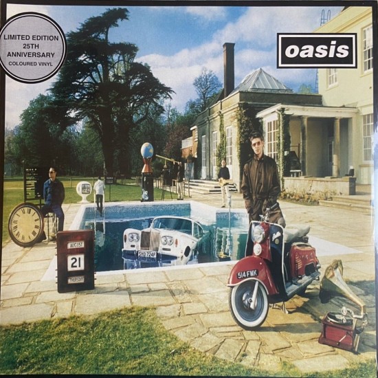 Oasis "Be Here Now" (2xLP - 180g - Gatefold - 25th Anniversary Limited Edition - Metallic Silver)