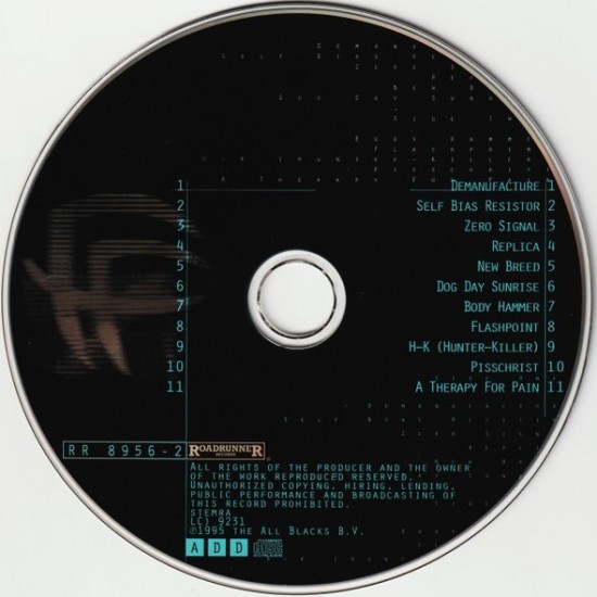 Fear Factory ‎"Demanufacture" (CD)