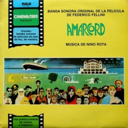Nino Rota - Amarcord (Banda Sonora Original De La Pelicula De Federico Fellini) (LP) Nino Rota - Amarcord (Banda Sonora Original De La Pelicula De Federico Fellini) (LP)