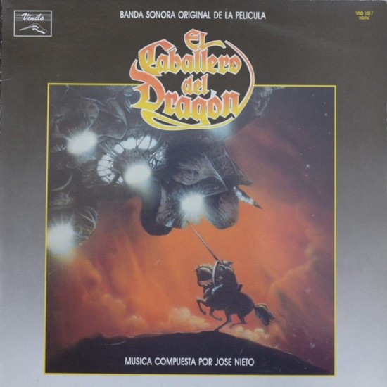 José Nieto "El Caballero Del Dragón (Banda Sonora Original De La Pelicula)" (LP)