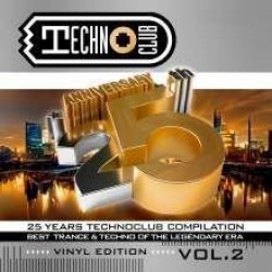 25 Years Technoclub Compilation Vol.2 (Best Trance & Techno Of The Legendary Era) (2xLP - Gold & Black)