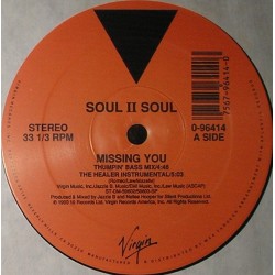 Soul II Soul - Missing You (12")  Soul II Soul - Missing You (12")