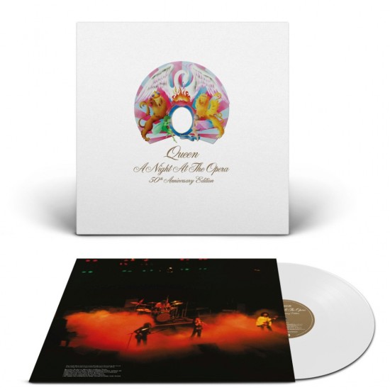 Queen - A Night At The Opera (LP - 180g - Embossed Gatefold - 50th Anniversary Edition - Half-Speed Master - Crystal Clear) Queen - A Night At The Opera (LP - 180g - Embossed Gatefold - 50th Anniversary Edition - Half-Speed Master - Crystal Clear)
