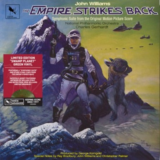John Williams - The Empire Strikes Back (Symphonic Suite From The Original Motion Picture Score) (LP - Limited Edition - Swamp Planet Green) John Williams - The Empire Strikes Back (Symphonic Suite From The Original Motion Picture Score) (LP - Limited Edition - Swamp Planet Green)