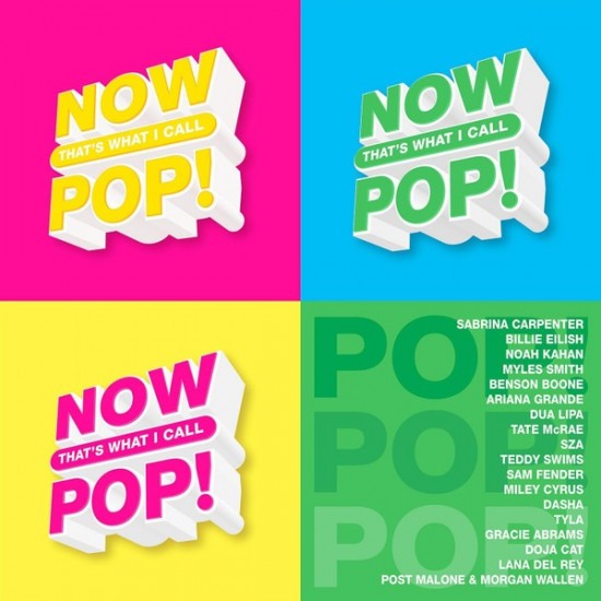 Now That's What I Call... Pop! (3xLP - Yellow-Hot Pink+Baby Blue)