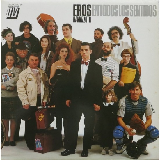 Eros Ramazzotti - En Todos Los Sentidos (LP)* Eros Ramazzotti - En Todos Los Sentidos (LP)*