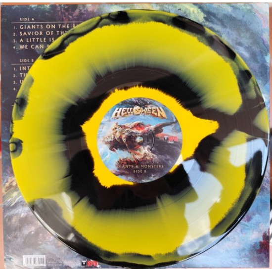Helloween - Giants & Monsters (2xLP - Giant Black Yellow) Helloween - Giants & Monsters (2xLP - Giant Black Yellow)