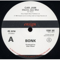 Bonk - Car Jam / Cupid In Cars (12")  Bonk - Car Jam / Cupid In Cars (12")