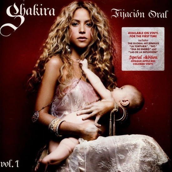 Shakira - Fijación Oral Vol. 1 (LP - 20th Anniversary Limited Special Edition - Opaque Apple Red) Shakira - Fijación Oral Vol. 1 (LP - 20th Anniversary Limited Special Edition - Opaque Apple Red)