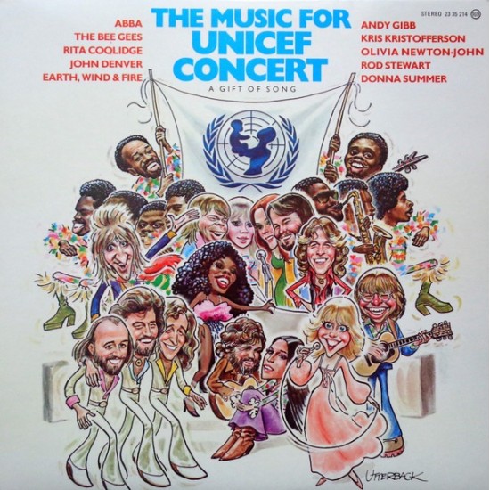 The Music For Unicef Concert - A Gift Of Song (LP) 