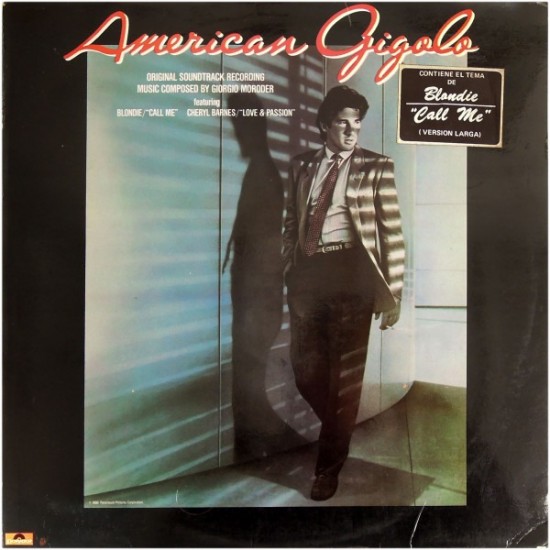 Giorgio Moroder - American Gigolo (Original Soundtrack Recording) (LP) Giorgio Moroder - American Gigolo (Original Soundtrack Recording) (LP)