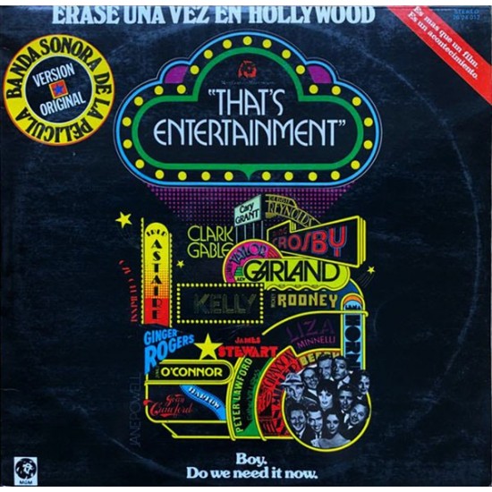 Música De La Banda Sonora Original De La Película - That's Entertainment (2xLP - Gatefold)* Música De La Banda Sonora Original De La Película - That's Entertainment (2xLP - Gatefold)*