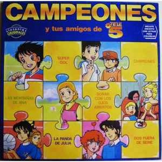 Various - Campeones Y Tus Amigos De Tele 5 (LP) Various - Campeones Y Tus Amigos De Tele 5 (LP)