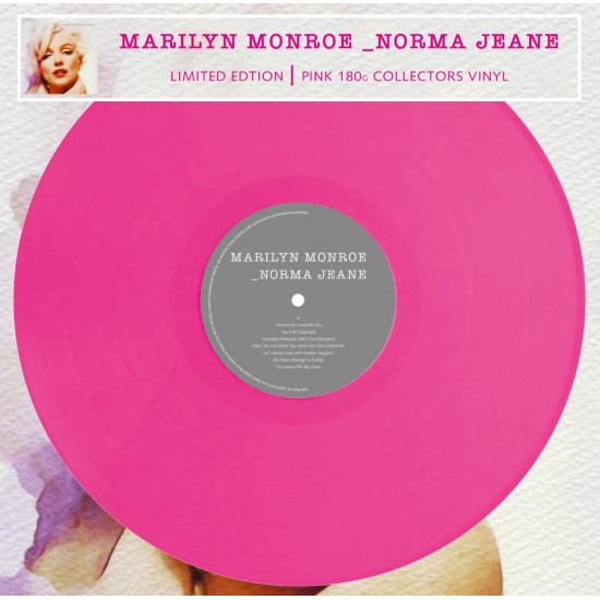 Marilyn Monroe ‎- Norma Jeane (LP - Limited Edition - Pink)