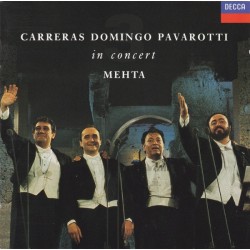 Carreras, Domingo, Pavarotti, Mehta - In Concert (CD) 