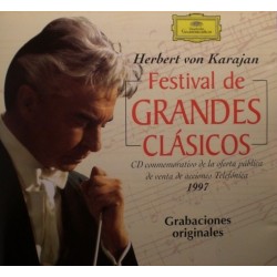 Herbert Von Karajan ‎- Festival De Grandes Clásicos (CD) 