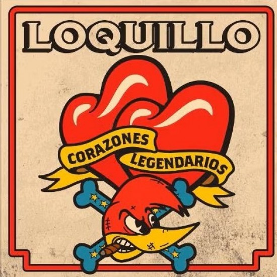 Loquillo - Corazones Legendarios (2xLP - Gatefold - Red + Yellow Splatter)