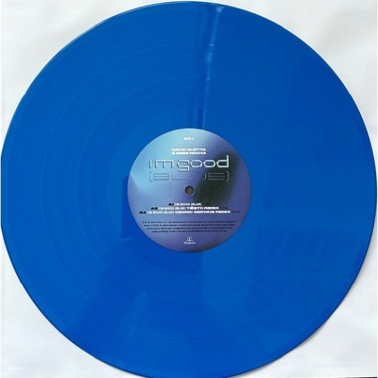 David Guetta, Bebe Rexha, Anne-Marie, Coi Leray - I’m Good (Blue) / Baby Don't Hurt Me (12" - Limited Edition - Blue) 