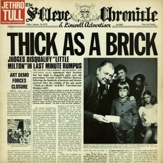 Jethro Tull - Thick As A Brick (LP)