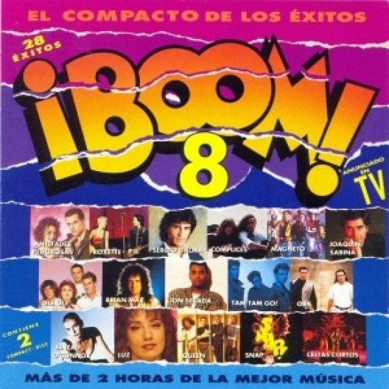 ¡Boom! 8 (El Compacto De Los Éxitos) (2xCD)
