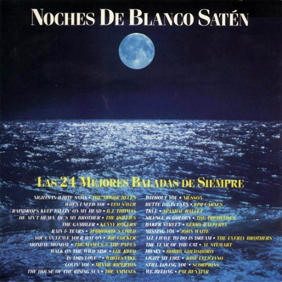 Noches De Blanco Satén - Las 24 Mejores Baladas De Siempre (2xCD) Noches De Blanco Satén - Las 24 Mejores Baladas De Siempre (2xCD)