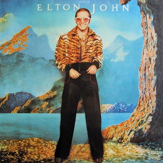 Elton John ‎- Caribou (LP)* 