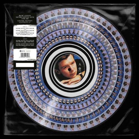 Rick Astley - Never Gonna Give You Up (12" - Limited Numbered Edition - Zoetrope Picture Disc) Rick Astley - Never Gonna Give You Up (12" - Limited Numbered Edition - Zoetrope Picture Disc)