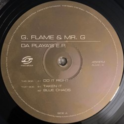 G. Flame & Mr. G - Da Playa's E.P. (12") G. Flame & Mr. G - Da Playa's E.P. (12")
