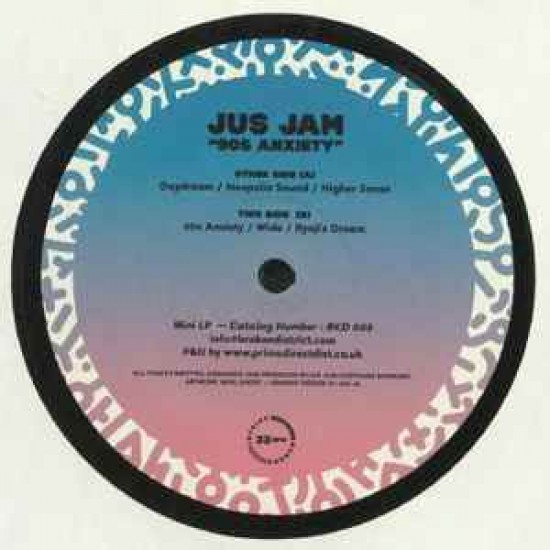 Jus Jam - 90s Anxiety (12") Jus Jam - 90s Anxiety (12")