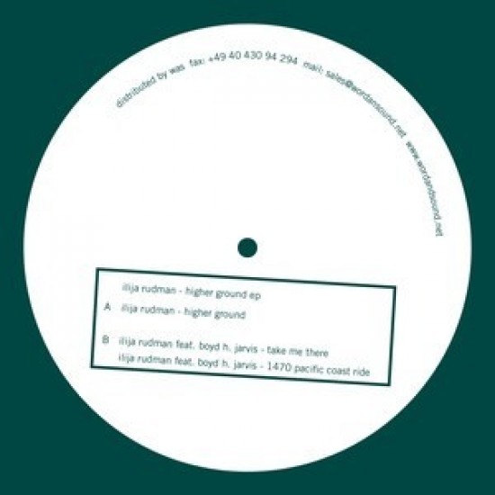 Ilija Rudman ‎- Higher Ground (12") 
