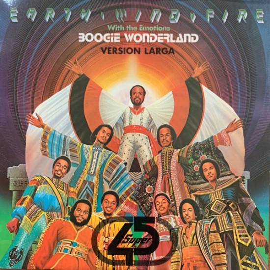Earth, Wind & Fire With The Emotions - Boogie Wonderland (Versión Larga) (12") Earth, Wind & Fire With The Emotions - Boogie Wonderland (Versión Larga) (12")