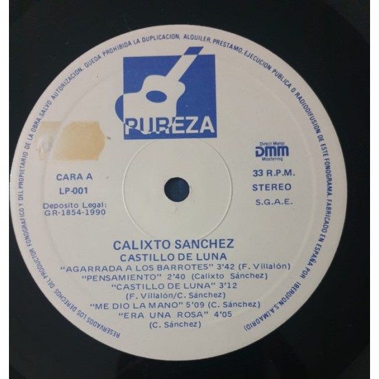 Calixto Sánchez - Castillo De Luna (LP) Calixto Sánchez - Castillo De Luna (LP)