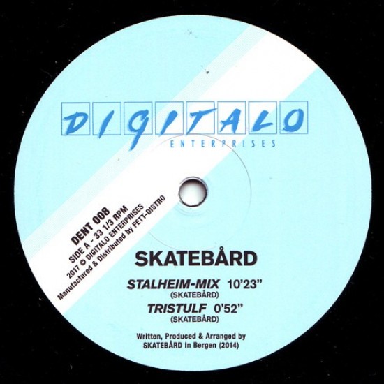 Skatebård / DJ Sotofett ‎- Stalheim-Mix / Digitalo-Mix (12") 