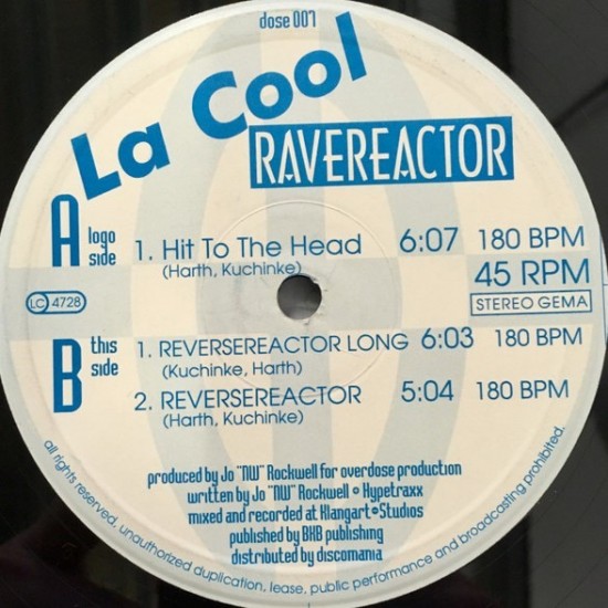 La Cool - Ravereactor (12")