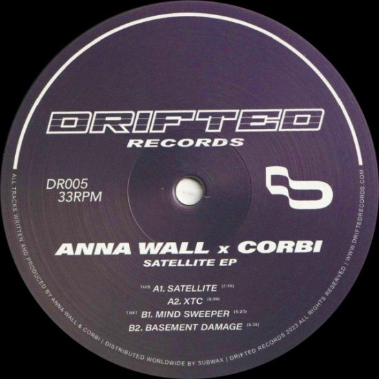 Anna Wall x Corbi - Satellite EP (12") Anna Wall x Corbi - Satellite EP (12")