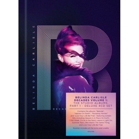 Belinda Carlisle - Decades Volume 1 - The Studio Albums (4xCD - Deluxe Edtion - Book) Belinda Carlisle - Decades Volume 1 - The Studio Albums (4xCD - Deluxe Edtion - Book)