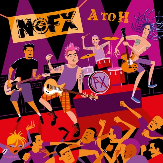 NOFX - A To H (LP - Limited Edition - Transparent Magenta)