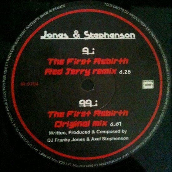 Jones & Stephenson - The First Rebirth (12") 