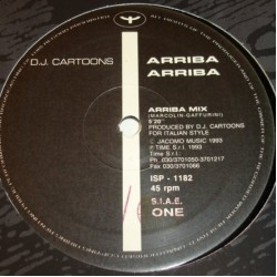DJ Cartoons - Arriba Arriba (12")