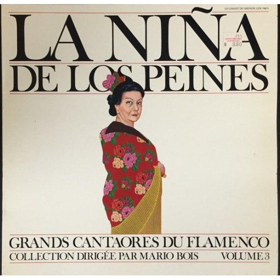 La Niña De Los Peines - Grands Cantaores Du Flamenco - Volume 3 (LP)* La Niña De Los Peines - Grands Cantaores Du Flamenco - Volume 3 (LP)*